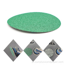 Colar e fixo de lixador lixando disco verde cor